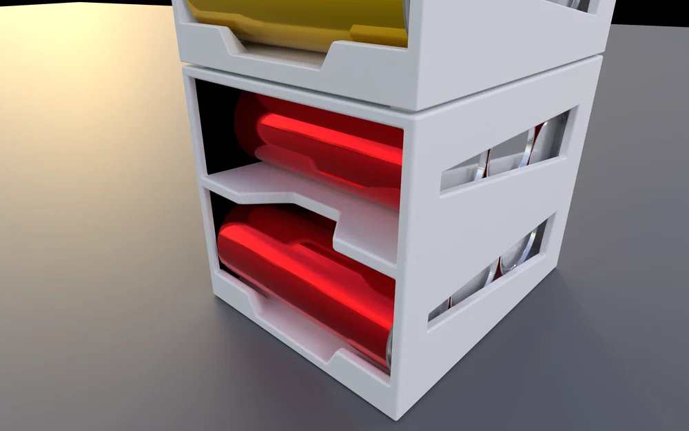 Khay nhả lon nước ngọt / khay lon cho tủ lạnh - Image 2