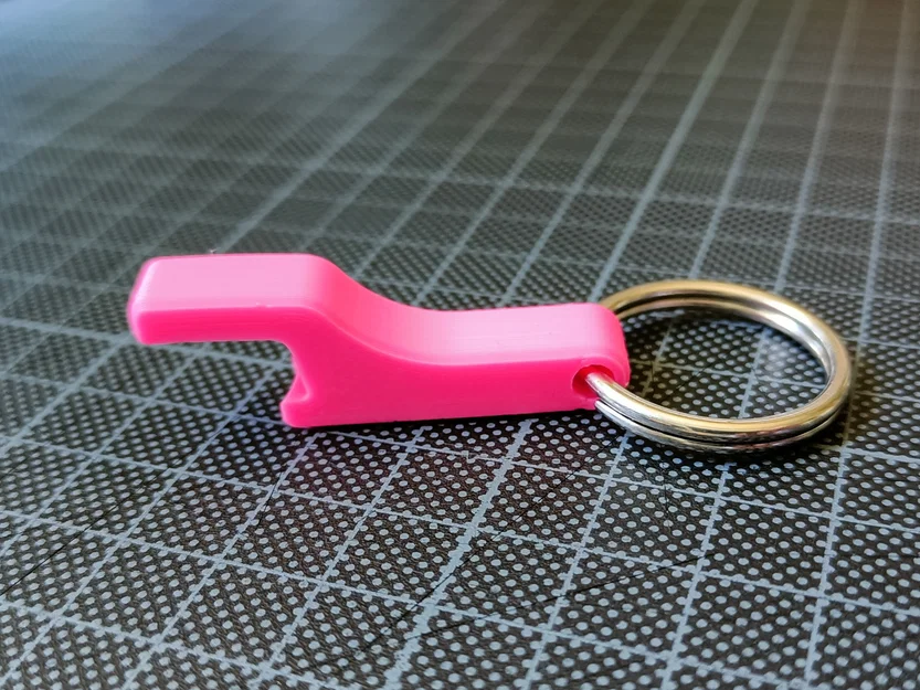 Mini Key Chain Bottle Opener PLA – Đồ mở nắp chai mini gắn móc khóa - Image 1