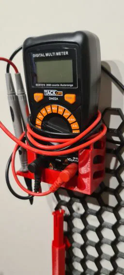 Giá Treo Đồng Hồ Đo Điện (Multimeter) cho Honeycomb Wall - Image 1