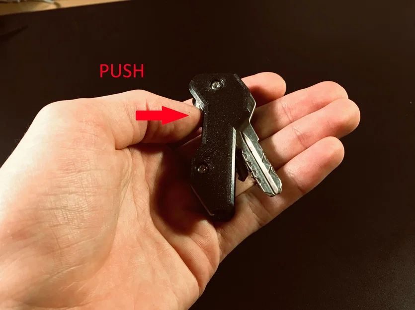 Bộ Sắp Xếp Chìa Khóa Dùng Một Tay (Single-Hand Key Organizer) - Image 3