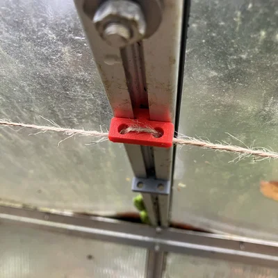 Kẹp Greenhouse Clip cho rãnh nhôm T-rail