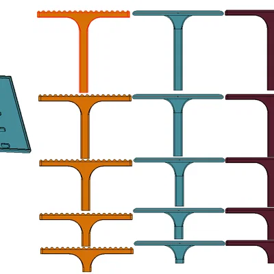 Bộ lắp ráp giá treo trang sức tùy biến