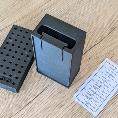 Hộp đạn slim 9mm 50 viên V2.0 (Slim Ammo Box 9mm 50 Rounds V2.0)