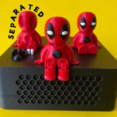 Baby Deadpool khớp nối (tách rời từng phần) Flexi