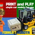 Mô hình xe nâng LEGO Forklift cực chất cho tín đồ in 3D - Thumbnail 1