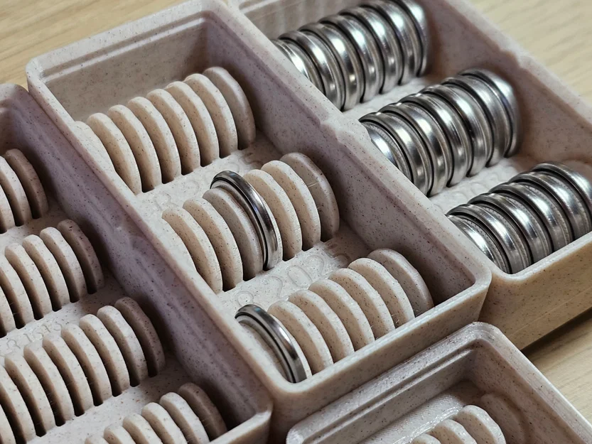 Bộ khay Gridfinity đựng pin cell đầy đủ (Complete Gridfinity Cell Battery holders) - Image 3