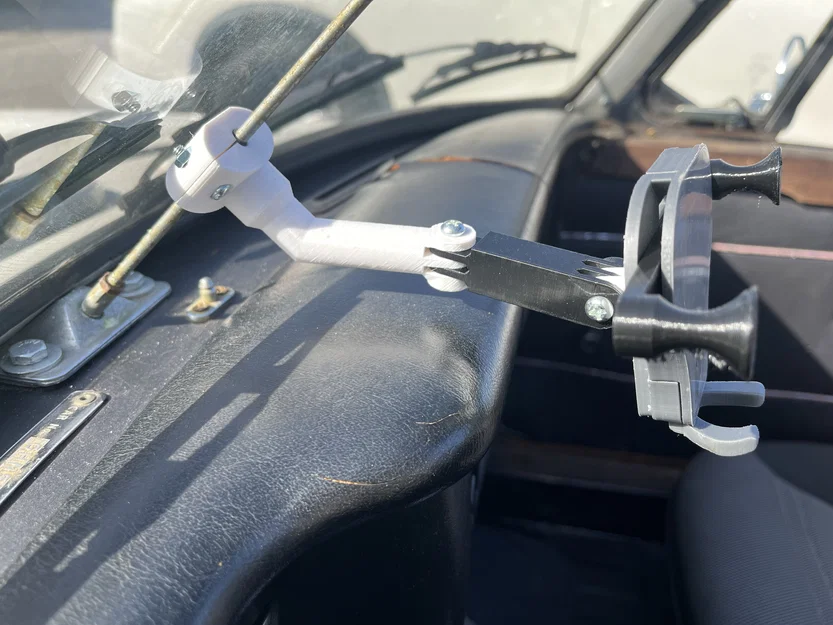 Kẹp gắn kính chắn gió: Giá đỡ điện thoại cho MGB hoặc MG Midget - Image 3