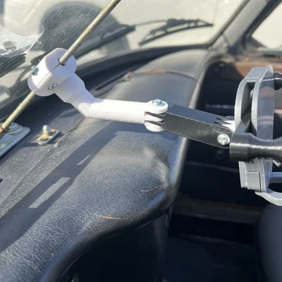 Kẹp gắn kính chắn gió: Giá đỡ điện thoại cho MGB hoặc MG Midget