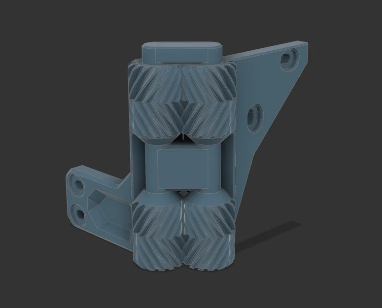 Bản lề cửa 3D cho máy in Creality K1/K1c (Bản Remix) - Image 2