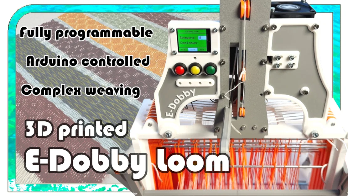 Nâng cấp E-Dobby cho Khung Cửi Để Bàn (Table Loom E-Dobby Upgrade) - Image 1
