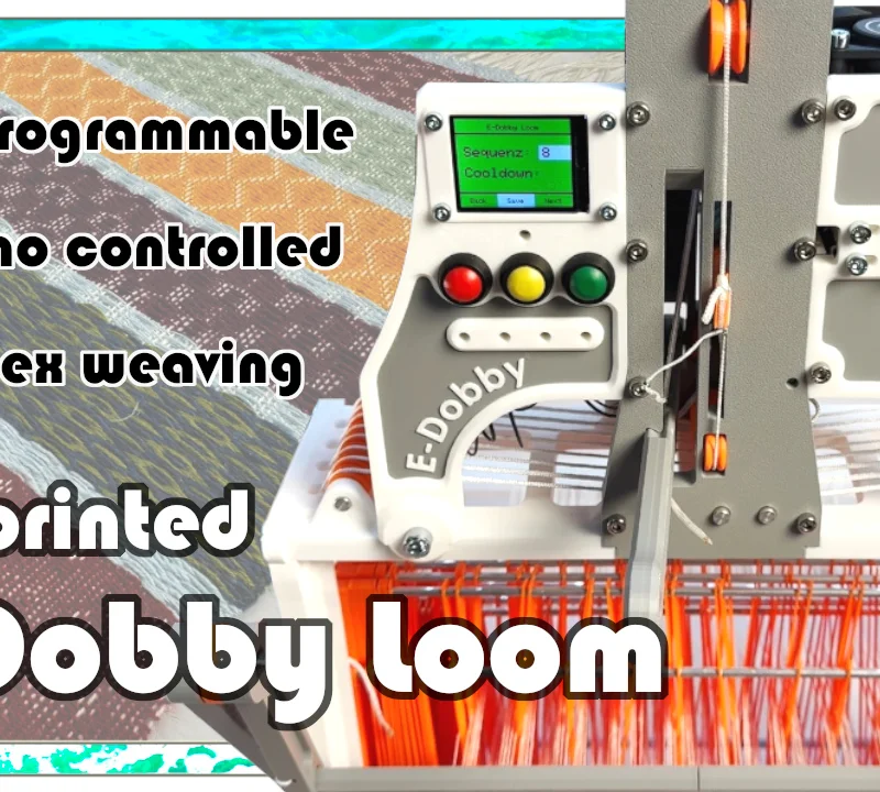 Nâng cấp E-Dobby cho Khung Cửi Để Bàn (Table Loom E-Dobby Upgrade)
