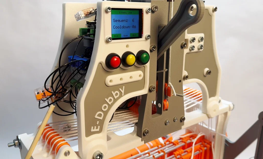 Nâng cấp E-Dobby cho Khung Cửi Để Bàn (Table Loom E-Dobby Upgrade) - Image 7