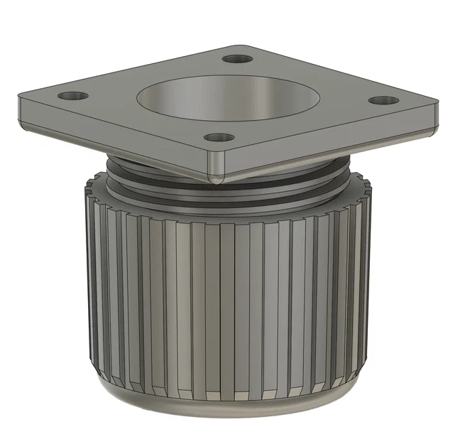 Chân tăng chỉnh có bích (flange) 50x50 - Image 1