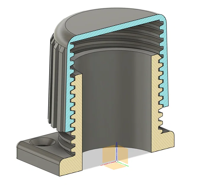 Chân tăng chỉnh có bích (flange) 50x50 - Image 3