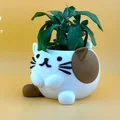 Chậu cây mèo dễ thương (Cute Cat Planter) - Thumbnail 1