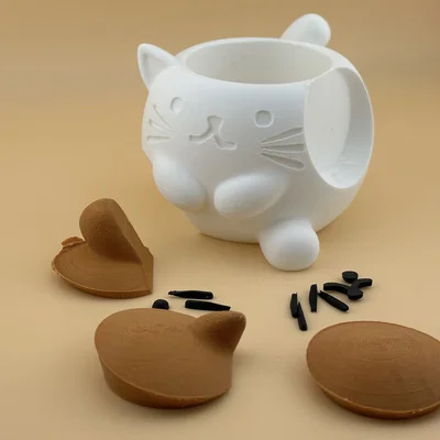 Chậu cây mèo dễ thương (Cute Cat Planter)