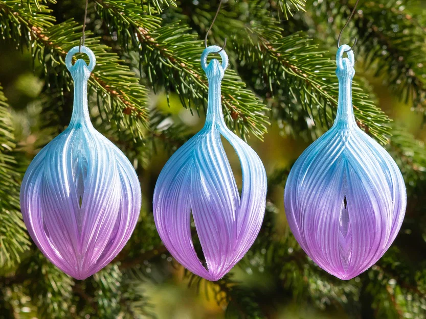 Swoop 3 Christmas Bulb 2024 – Quả Châu Noel Uốn Lượn - Image 2