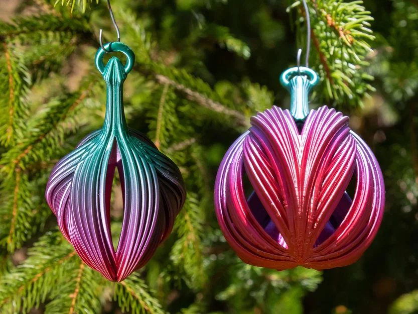 Swoop 3 Christmas Bulb 2024 – Quả Châu Noel Uốn Lượn - Image 3