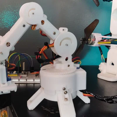 Cánh tay robot 5 bậc tự do, linh hoạt cao (High Articulation)