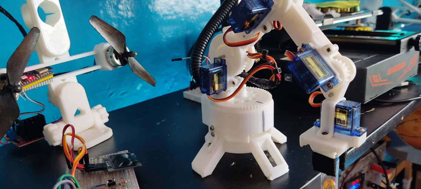 Cánh tay robot 5 bậc tự do, linh hoạt cao (High Articulation) - Image 3