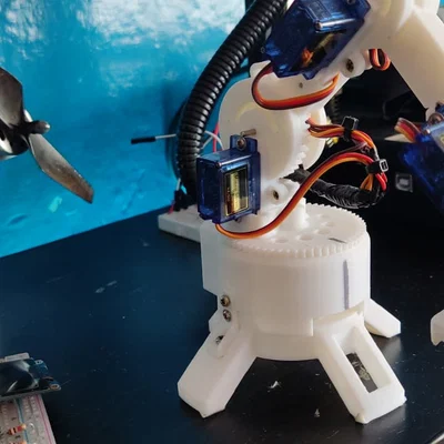 Cánh tay robot 5 bậc tự do, linh hoạt cao (High Articulation)