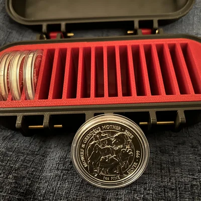 Khay Insert cho 15 đồng bạc 1oz (x15)