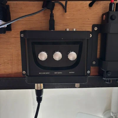 Giá treo dưới bàn cho Behringer UM2 (Under desk mount)