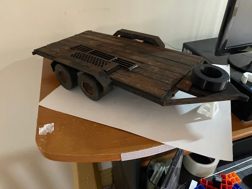 Rc Trailer 1/10 – Rơ-moóc RC tỉ lệ 1/10 - Image 1