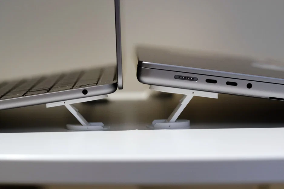Chân đỡ gập siêu mỏng cho laptop MacBook Air - Image 1