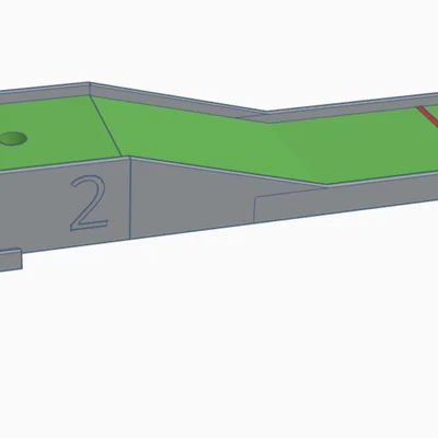 Mô hình sân chơi Mini Golf 3D - Giải trí sáng tạo tại nhà