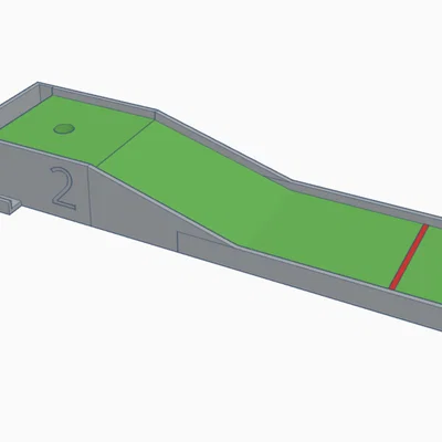 Mô hình sân chơi Mini Golf 3D - Giải trí sáng tạo tại nhà