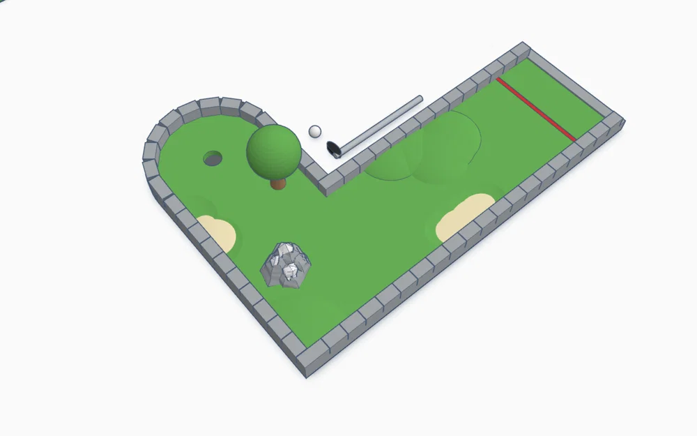 Mô hình sân chơi Mini Golf 3D - Giải trí sáng tạo tại nhà - Image 4