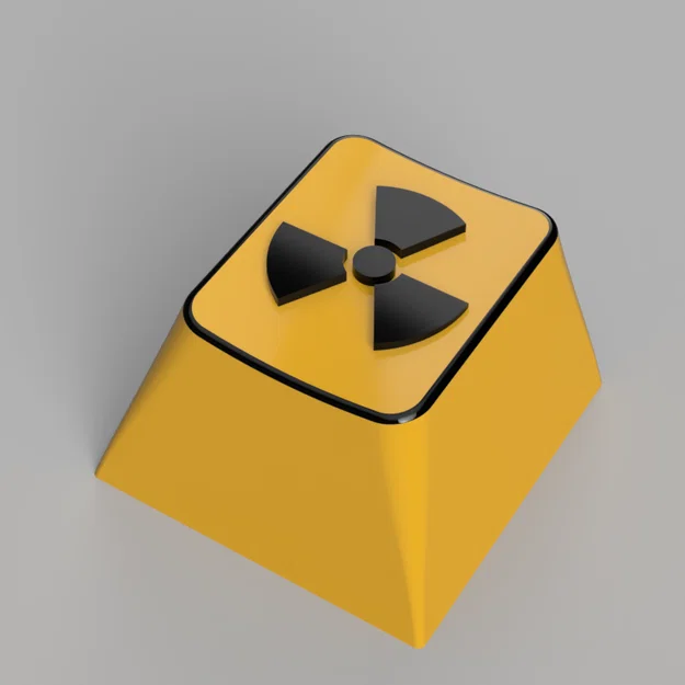 Keycap Biểu Tượng Phóng Xạ Độc Đáo Cho Bàn Phím Cơ - Image 2