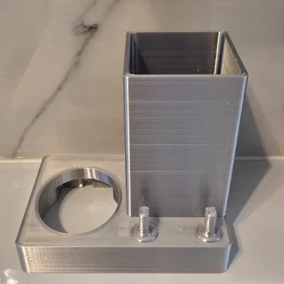 Giá đỡ bàn chải Oral B, kem đánh răng và bộ sạc