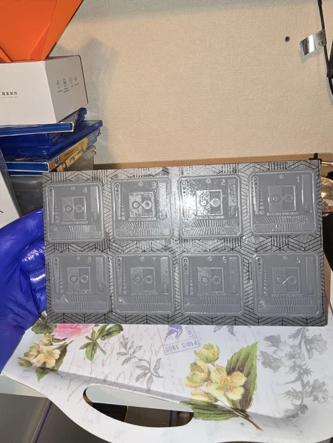 XP2 Calibration Test: Mẫu thử kiểm chuẩn phơi sáng máy in 3D Resin - Image 1