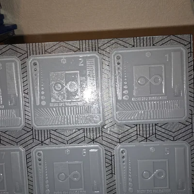XP2 Calibration Test: Mẫu thử kiểm chuẩn phơi sáng máy in 3D Resin