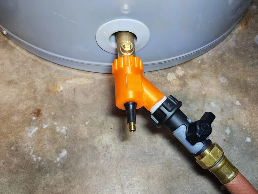 Bộ Xịt Khí Làm Sạch Cặn Bình Nước Nóng (Pneumatic Water Heater Sediment Cleaner) - Image 1