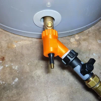 Bộ Xịt Khí Làm Sạch Cặn Bình Nước Nóng (Pneumatic Water Heater Sediment Cleaner)