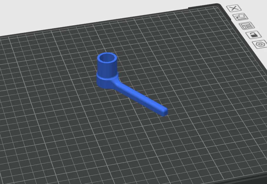 Cờ-lê điều chỉnh bàn in 3D cho Qidi 4 Plus - Image 2