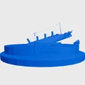 Mô hình trưng bày Titanic đang chìm (Titanic Sinking Display) - Thumbnail 2