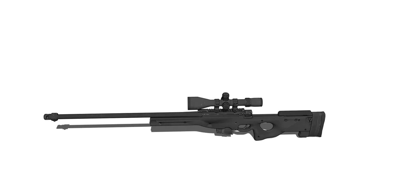 Mô hình súng bắn tỉa AWP (AWP Sniper) in 3D cực chất cho dân sưu tầm - Image 1