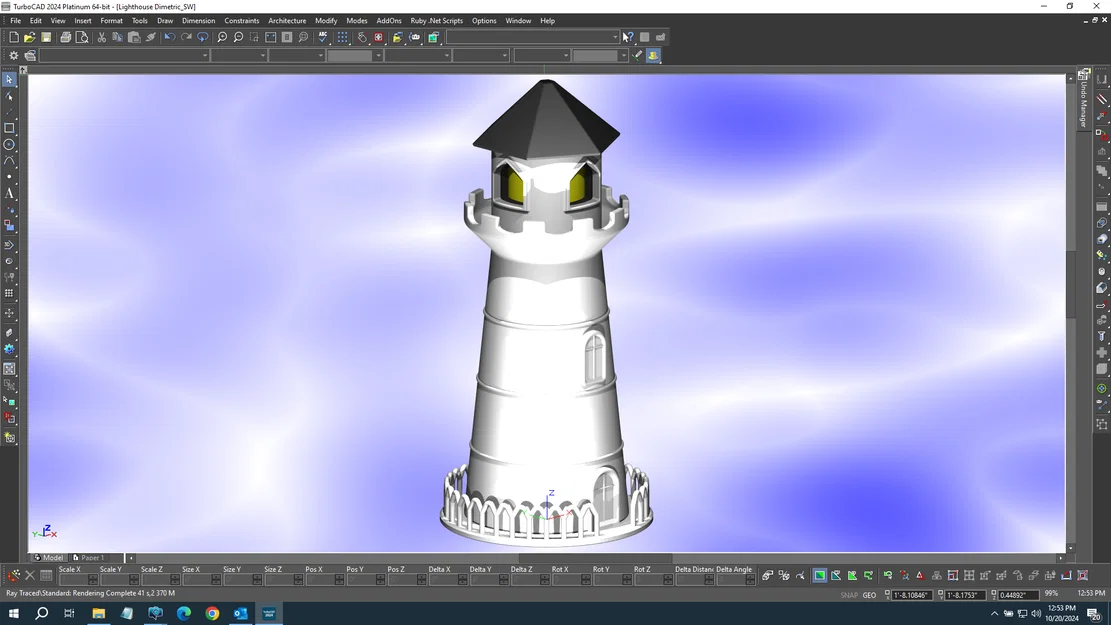 Đèn ngủ Hải đăng (Lighthouse Night Light) - Image 2
