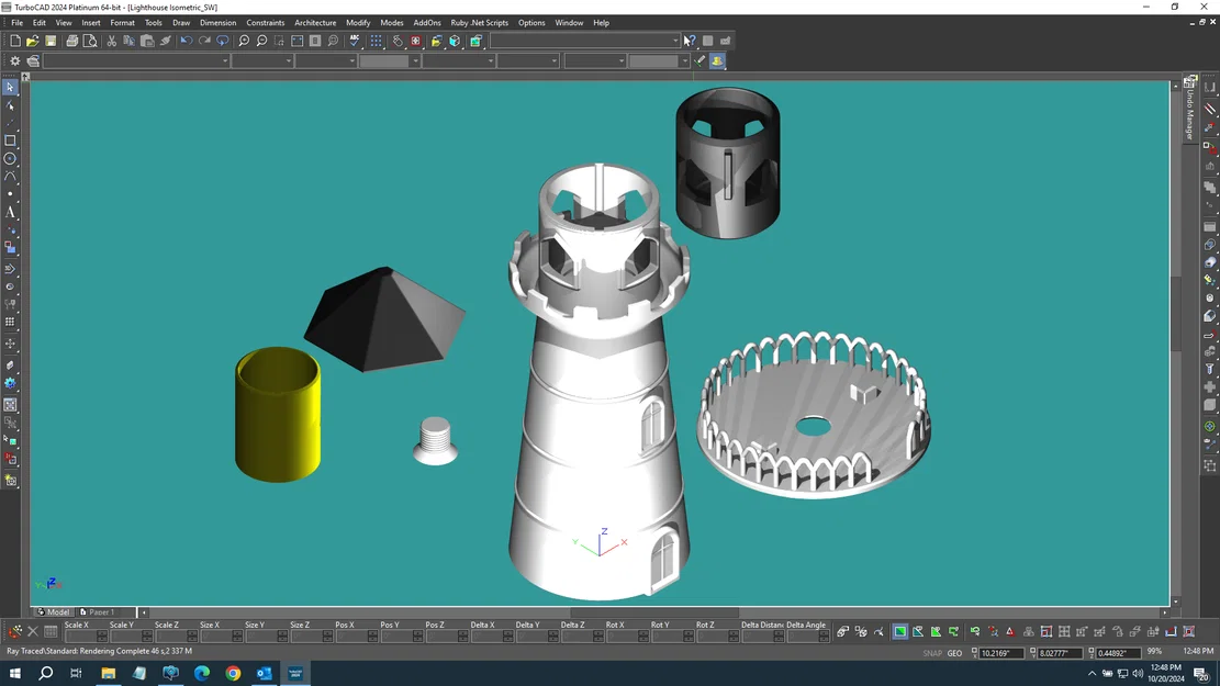 Đèn ngủ Hải đăng (Lighthouse Night Light) - Image 3