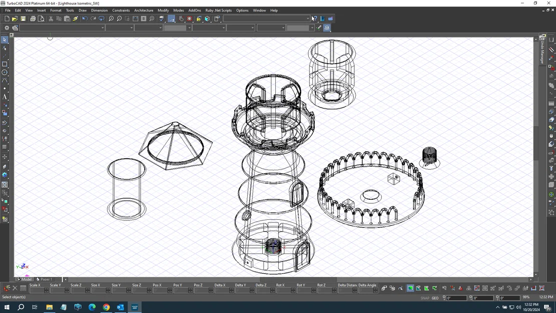 Đèn ngủ Hải đăng (Lighthouse Night Light) - Image 4