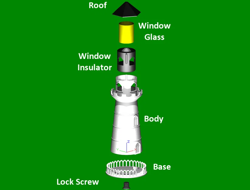 Đèn ngủ Hải đăng (Lighthouse Night Light) - Image 5