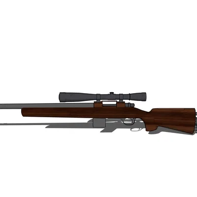 Mô hình súng bắn tỉa M24 Sniper in 3D chi tiết cực đẹp