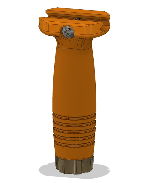 Tay Cầm Dọc Broomstick Bản Cứng Hơn (Stronger Broomstick Vertical Foregrip) - Image 1