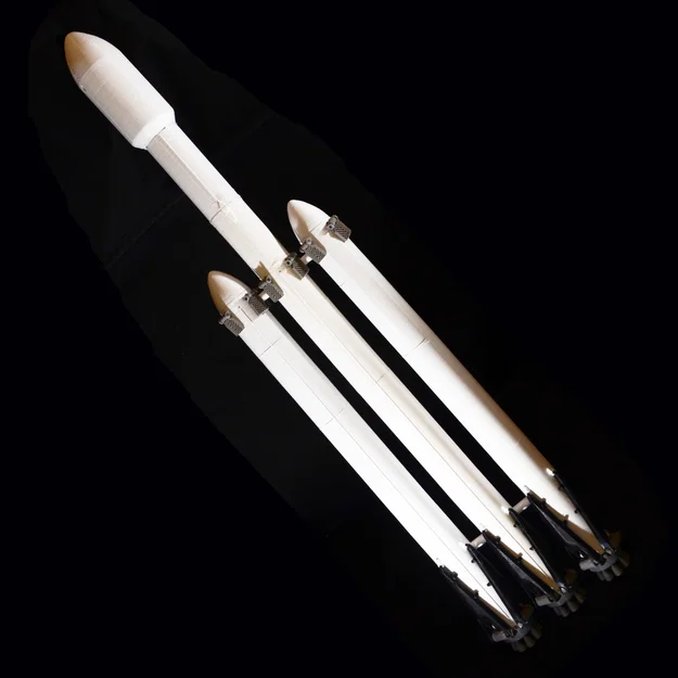 Bộ Mở Rộng SpaceX Falcon Heavy cho Mô Hình Falcon 9 - Image 2