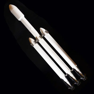 Bộ Mở Rộng SpaceX Falcon Heavy cho Mô Hình Falcon 9