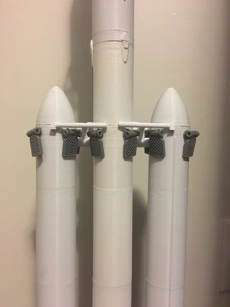 Bộ Mở Rộng SpaceX Falcon Heavy cho Mô Hình Falcon 9 - Image 4